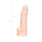 Фаллоимитатор RealStick Silicone Jake G, сайлекспан, телесный (20,5 см) #10