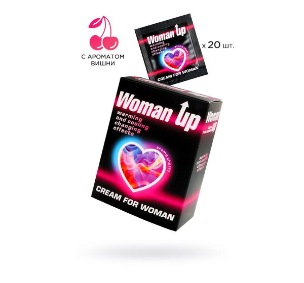 Крем WOMAN UP для женщин возбуждающий (1,5 гр, 20 шт)