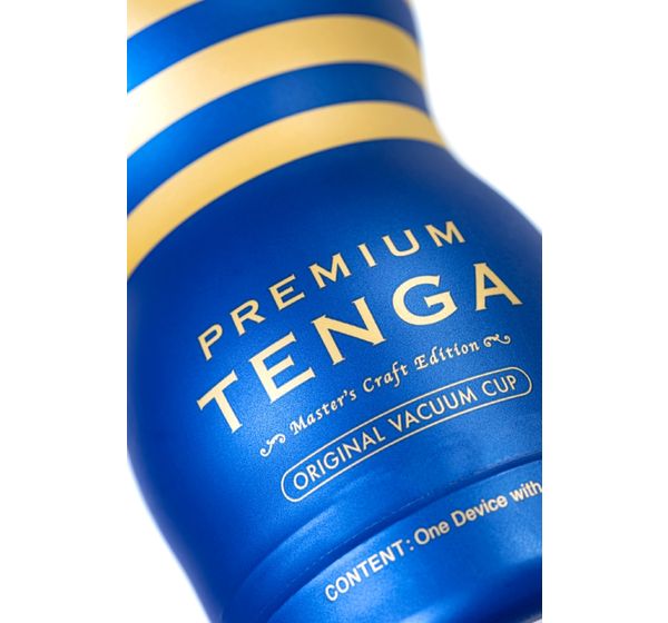 Мастурбатор TENGA PREMIUM Original Vacuum CUP, TPE, белый (15,5 см) #7