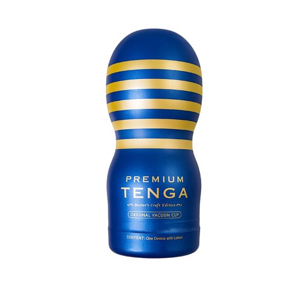 Мастурбатор TENGA PREMIUM Original Vacuum CUP, TPE, белый (15,5 см) #1