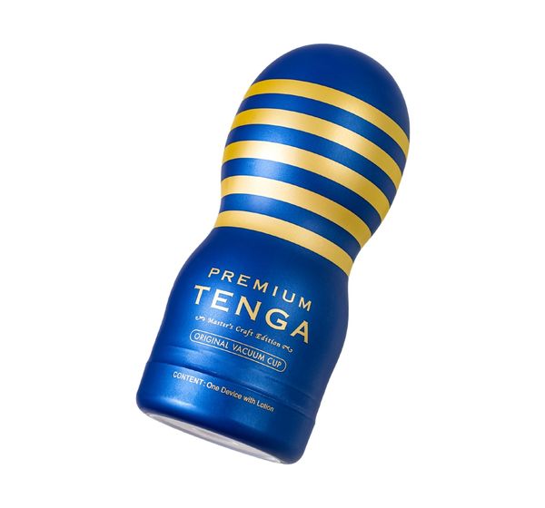 Мастурбатор TENGA PREMIUM Original Vacuum CUP, TPE, белый (15,5 см) #3