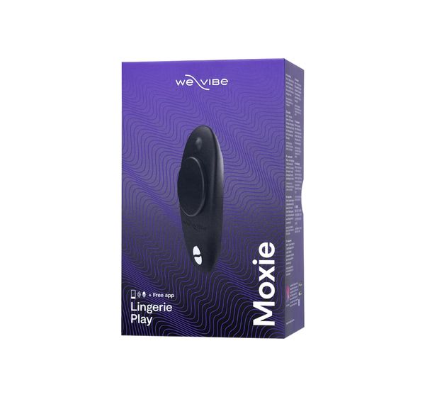 Клиторальный стимулятор WE-VIBE Moxie силикон, черный (9,2 см) #9