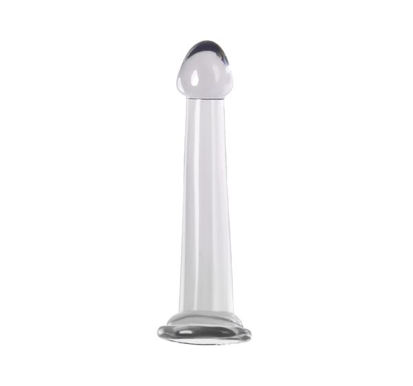 Фаллоимитатор Jelly Dildo S Toyfa Basic, TPE, прозрачный (15,5 см) #1