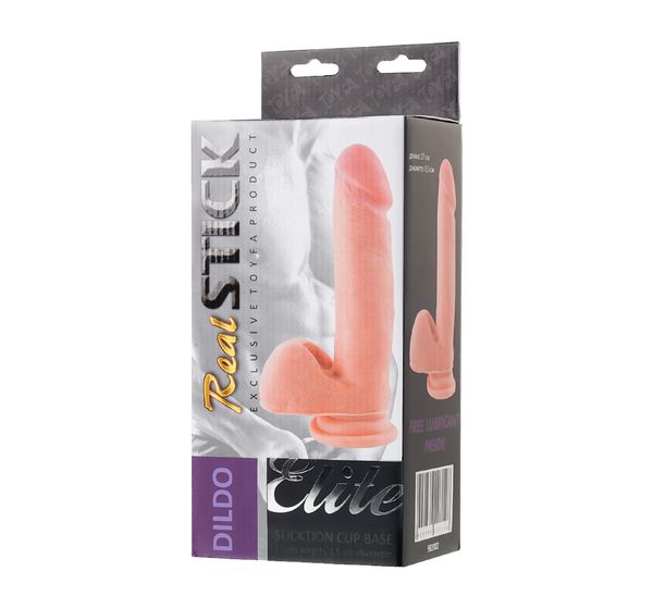 Реалистичный фаллоимитатор TOYFA RealStick Elite DILDO (20 см) #6