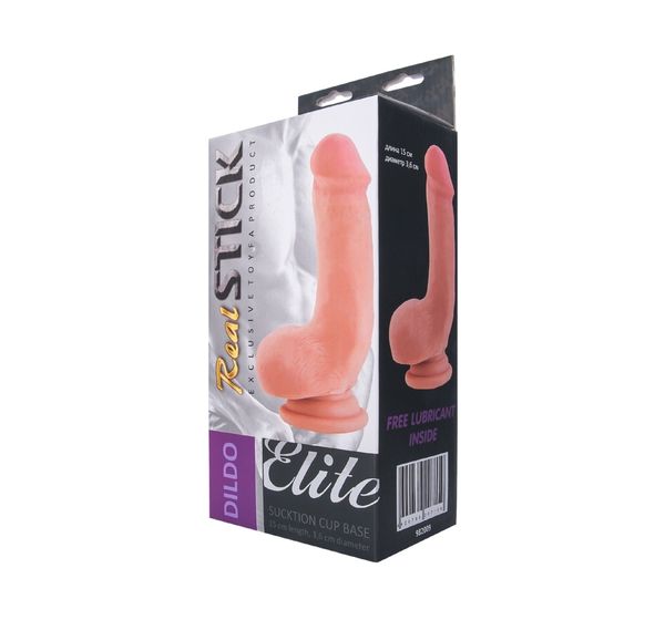 Реалистичный фаллоимитатор TOYFA RealStick Elite DILDO (18,5 см) #5