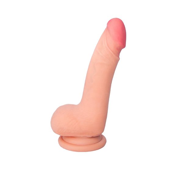 Реалистичный фаллоимитатор TOYFA RealStick Elite DILDO, телесный (18,5 см) #2