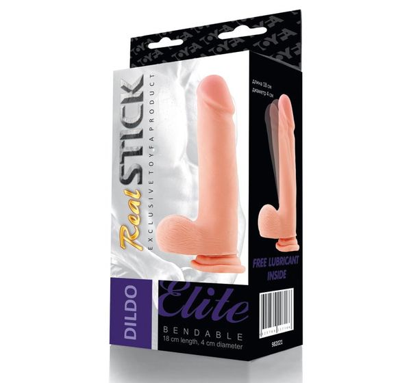 Реалистичный фаллоимитатор TOYFA RealStick Elite DILDO (23,5 см) #2