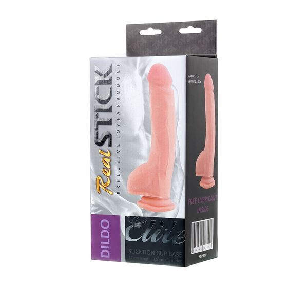 Фаллоимитатор на присоске TOYFA RealStick Elite DILDO (24 см) #5