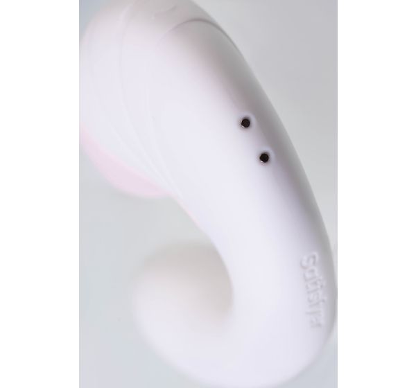 Вибратор Satisfyer Supernova, с вакуум-волновым стимулятором, силикон, белый (16,9 см) #12