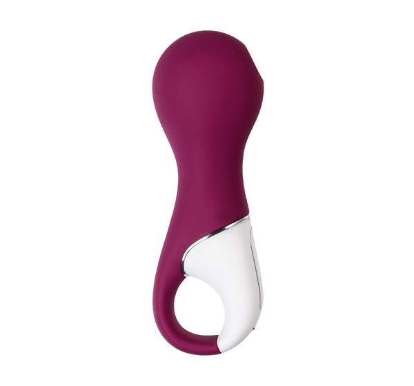 Вакуум-волновой бесконтактный стимулятор клитора Satisfyer Lucky Libra, силикон, красный (15,7 см) #3