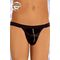 Стринги мужские на молнии SoftLine Collection, черный (S/L)