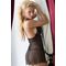 Ночная сорочка SoftLine Collection Marylin и стрингами, черный (M/L) #1