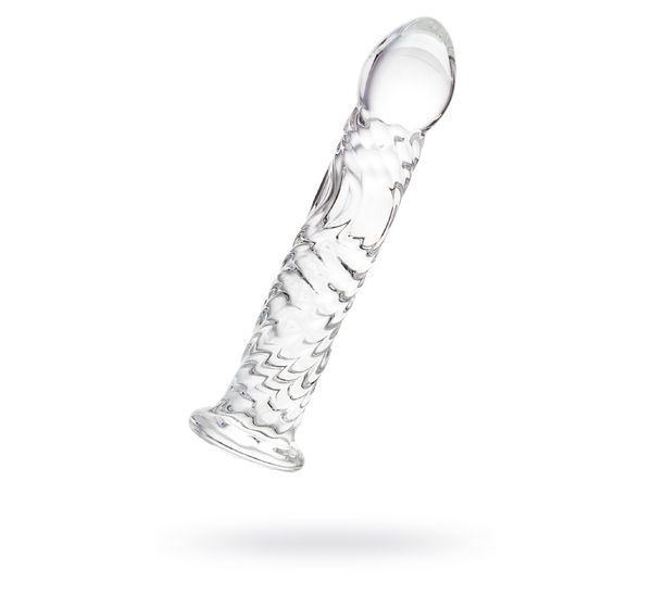 Фаллоимитатор Sexus Glass, стекло, прозрачный (16,5 см)