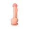 Реалистичный фаллоимитатор TOYFA RealStick Elite DILDO, TPR, с присоской, телесный (20 см) #1