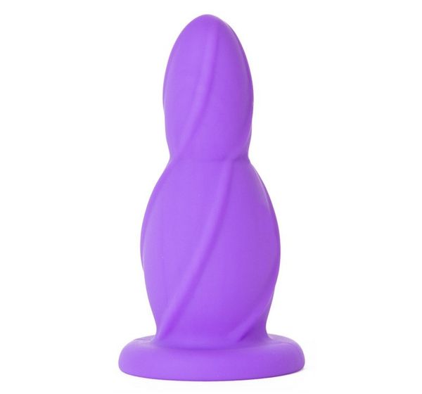 Анальная пробка Medium Buttplug фиолетовая