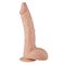 Фаллоимитатор реалистичный Dream Toys на присоске с мошонкой FLESHXL 11 INCH, телесный (28 см)