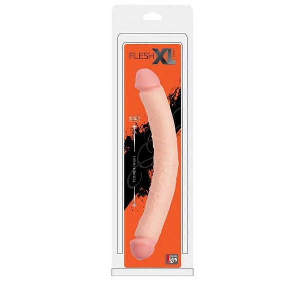 Фаллоимитатор реалистичный двойной FLESHXL 19 INCH DOUBLE DONG (48 см) #1