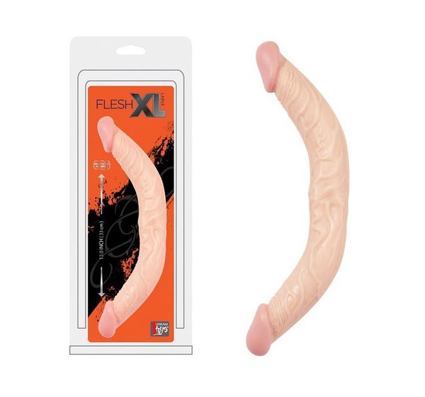 Фаллоимитатор реалистичный двойной FLESHXL 13 INCH DOUBLE DONG (33 см) #2