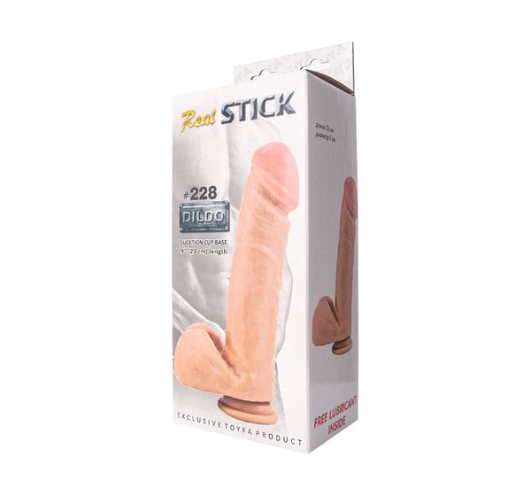 Фаллоимитатор RealStick #228 телесный (23 см) #2