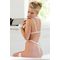 Эротический костюм официантки SoftLine Collection Nicole (боди, галстук и манжеты), черный (S/M) #3