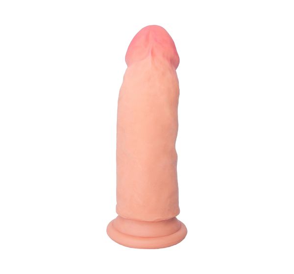 Реалистичный фаллоимитатор TOYFA RealStick Elite DILDO, TPR (18 см) #1