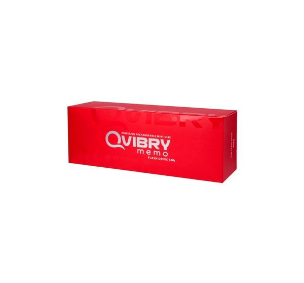 Клиторальный вибратор Qvibry, с флэш памятью 4Gb USB (12 см) #4