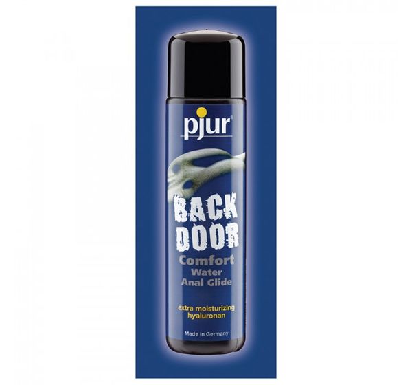 Лубрикант для анального секса Pjur back door Comfort Water Anal Glide (2 ml, 10 шт) #1