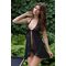 Ночная сорочка с трусиками SoftLine Collection Irina, черный (M/L) #2
