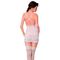 Ночная сорочка с пажами для чулок и стрингами SoftLine Collection Kate, белый (M/L) #1