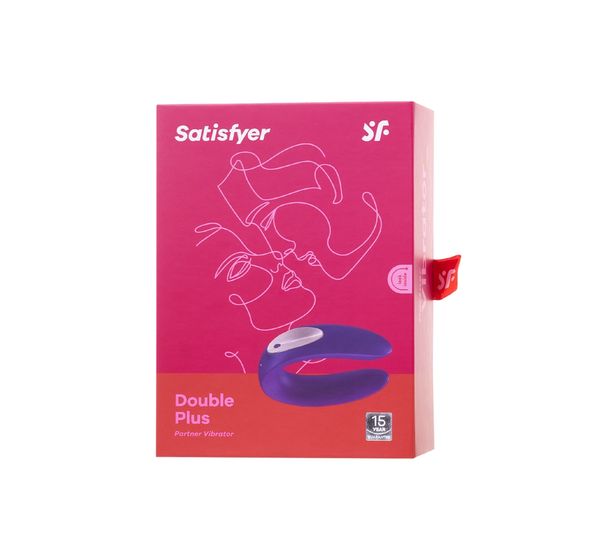 Многофункциональный стимулятор для пар Satisfyer Partner Toy Plus, силикон, фиолетовый (18 см) #9