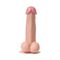 Реалистичный вибратор TOYFA RealStick Nude, PVC, телесный, 7 режимов вибрации (20 см) #5