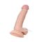 Реалистичный вибратор TOYFA RealStick Nude, PVC, телесный, 7 режимов вибрации (20 см) #1