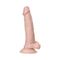 Реалистичный вибратор TOYFA RealStick Nude, PVC, 7 режимов вибрации, телесный #3