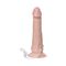 Реалистичный вибратор TOYFA RealStick Nude, PVC, 7 режимов вибрации, телесный #5