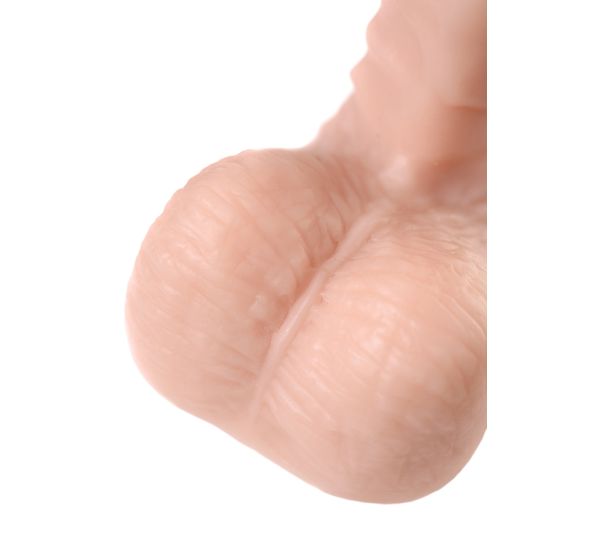 Реалистичный вибратор TOYFA RealStick Nude, PVC, телесный, 7 режимов вибрации (17 см) #12