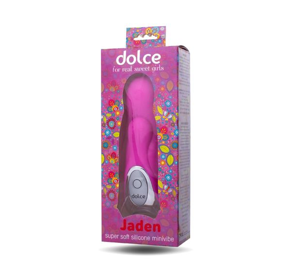 Вибратор TOYFA Dolce Jaden, силикон, розовый (12,5 см) #2