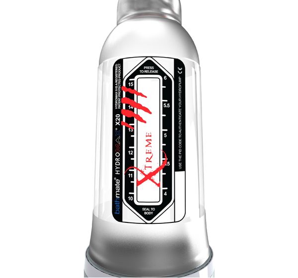 Гидропомпа Bathmate Hydromax Xtreme X20, прозрачная (26 см) #10