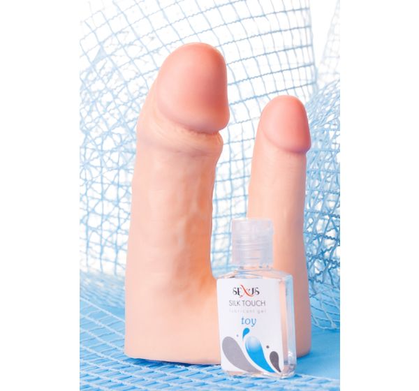 Насадка TOYFA XLover Double Pleasure реалистичная для двойного проникновения, TPR, телесный (19 см) #12