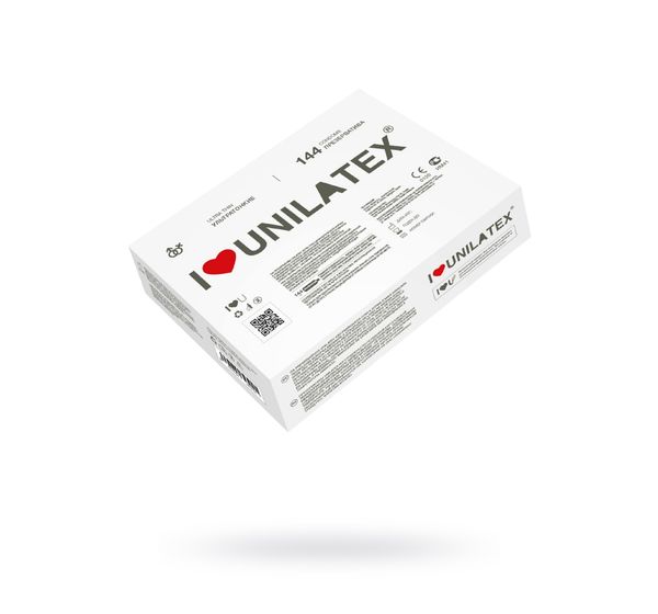 Презервативы Unilatex, ultrathin, ультратонкие (144 шт)