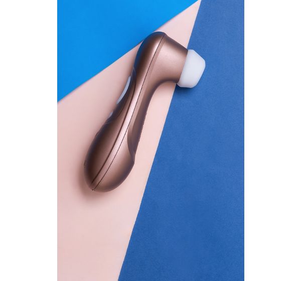 Вакуум-волновой бесконтактный стимулятор клитора Satisfyer PRO 2 NG, силикон, розовый (16,5 см) #16