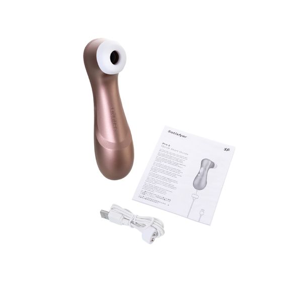 Вакуум-волновой бесконтактный стимулятор клитора Satisfyer PRO 2 NG, силикон, розовый (16,5 см) #6