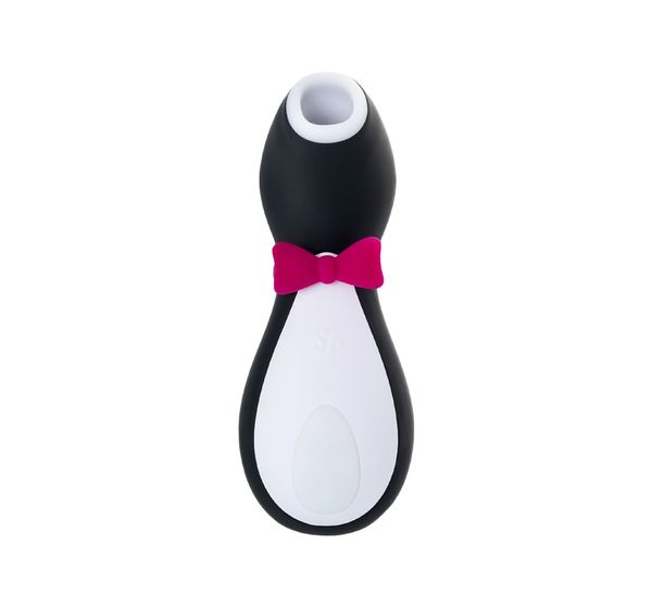 Вакуум-волновой бесконтактный стимулятор клитора Satisfyer Pro Penguin NG, силикон, черный (11,5 см) #1