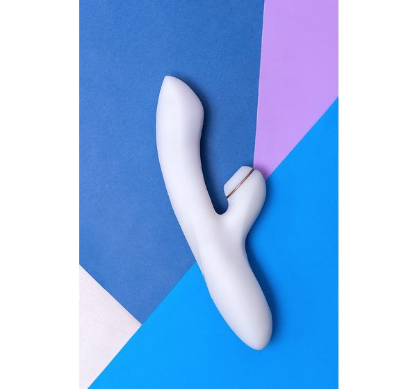 Вибратор Satisfyer Pro G (S)pot Rabbit, с вакуум-волновым стимулятором, силикон, белый (22 см) #13