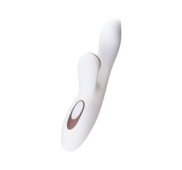 Вибратор Satisfyer Pro G (S)pot Rabbit, с вакуум-волновым стимулятором, силикон, белый (22 см) #4