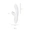 Вибратор Satisfyer Pro G (S)pot Rabbit, с вакуум-волновым стимулятором, силикон, белый (22 см) #6