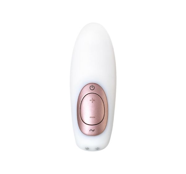 Стимулятор для пар Satisfyer Pro 4 Couples, вакуум-волновой бесконтактный, силикон, белый (19,5 см) #3