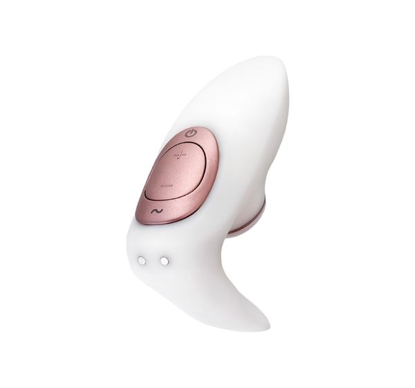 Стимулятор для пар Satisfyer Pro 4 Couples, вакуум-волновой бесконтактный, силикон, белый (19,5 см) #4