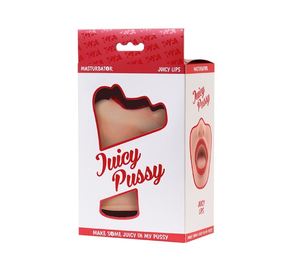 Мастурбатор реалистичный рот TOYFA Juicy Pussy Juicy Lips (12,6 см) #5