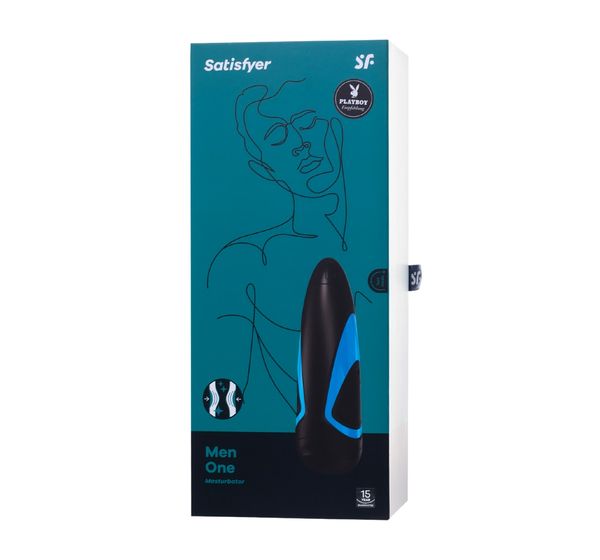 Мастурбатор Satisfyer Men, силикон, черный (25,5 см) #7