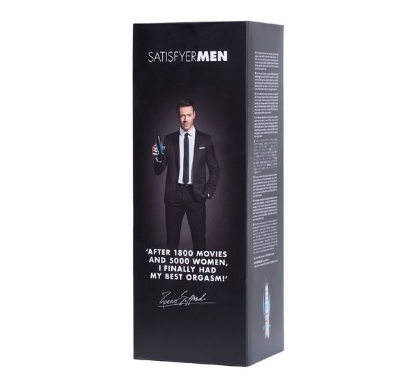 Мастурбатор Satisfyer Men, силикон, черный (25,5 см) #17